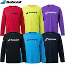 【全品ポイント3倍+最大999円OFFクーポン】バボラ Babolat テニスウェア メンズ CLUB LONG SLEEVE SHIRT ロングスリーブシャツ...