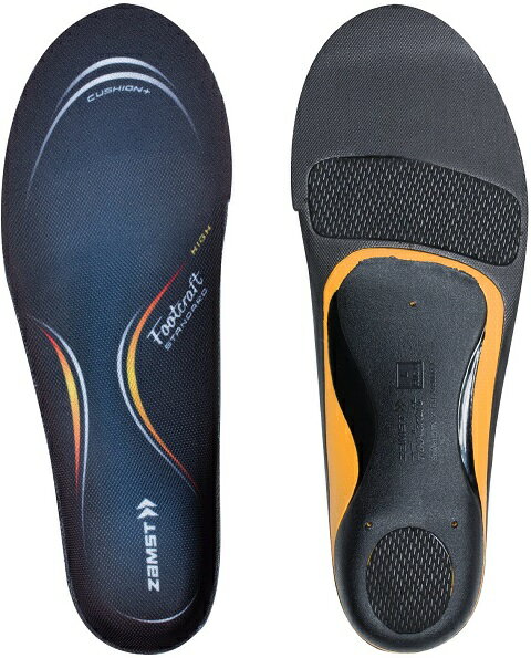 【全品ポイント5倍】ザムスト ZAMST インソール 中敷き Sサイズ フットクラフト スタンダード クッションプラス ハイ HIGH 379551 ORG