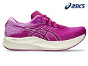 【全品ポイント3倍+最大999円OFFクーポン】アシックス asics ランニングシューズ レディース EvoRide SPEED 2 1012B598 500