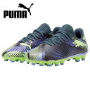 【全品ポイント2倍&最大1500円OFFクーポン】プーマ PUMA サッカー スパイク ジュニア フューチャー 7 プレイ HG/AG + MID JR 107954-03 天然芝/人工芝