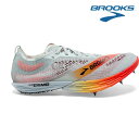 【全品ポイント3倍+最大999円OFFクーポン】ブルックス BROOKS 陸上 スパイク メンズ HYPERIONELITEMD BRU0480-OR 中距離用