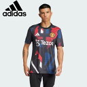 【全品ポイント3倍+最大1000円OFFクーポン】アディダス adidas メンズ サッカーウエアー マンチェスターユナイテッド 24/25 プレマッチジャージ...