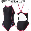 【全品ポイント2倍&最大1500円OFFクーポン】スピード speedo ジュニア 女子 競泳水着 練習用 ワンピース ガールズ/女の子 TURNS ENDURANCE ECO STG02301 PN