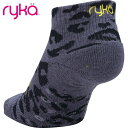 【全品ポイント3倍+5%OFFクーポン】ライカ ryka フィットネス ソックス 足袋型 靴下 すべり止め付き 9cm丈 RSOX9CGL F