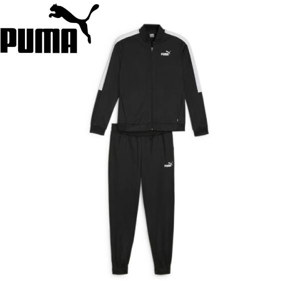 【全品ポイント2倍+3点以上で5%OFFクーポン】プーマ PUMA ジュニア スポーツウエアー BASEBALL トリコット トレーニングスーツ 681410 01