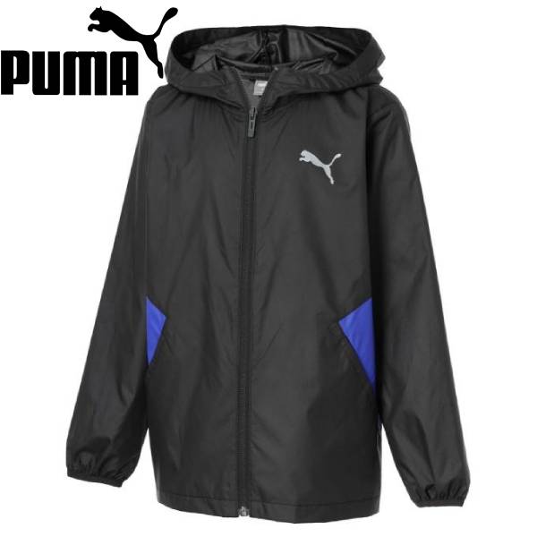 【全品ポイント2倍+5%OFFクーポン】プーマ PUMA ジュニアスポーツウエアー AS ウーブンフードジャケット 683620 01