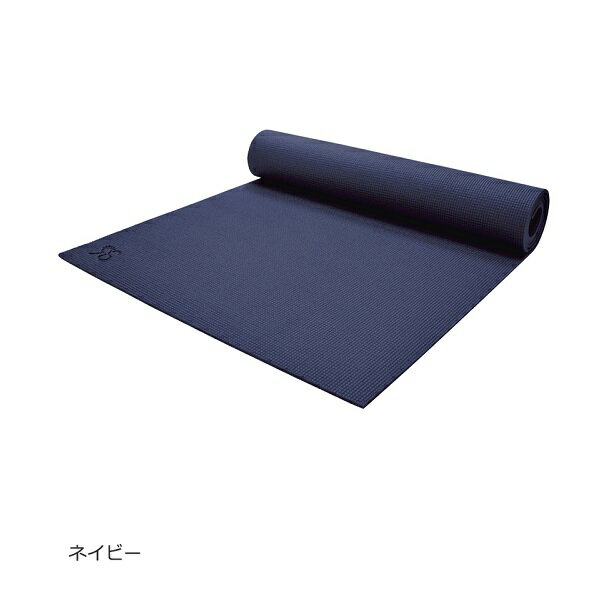 【全品ポイント3倍+最大1000円OFFクーポン】リアルストーン 6mm ヨガマット RSG004 RS-G004 NV ネイビー