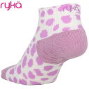 【全品ポイント2倍+最大1500円OFFクーポン】ライカ ryka フィットネス 足袋型 ソックス 靴下 すべり止め付き 9cm丈 RSOX9 WLD