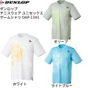 【全品ポイント3倍+最大1000円OFFクーポン】ダンロップ DUNLOP メンズ レディース テニスウェア ゲームシャツ DAP1341