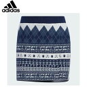 【スグに使える全品10%OFFクーポン】アディダス adidas レディース ゴルフウエアー ヒストリカルパターン ニットスカート HC3788