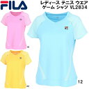 【全品ポイント3倍+最大999円OFFクーポン】フィラ FILA レディース テニス ウエア ゲーム シャツ VL2834