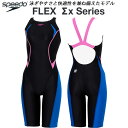 【全品ポイント2倍&最大1500円OFFクーポン】スピード speedo ジュニア女子 競泳水着 WA承認 ハーフスパッツ ガールズ/女の子 FLEXΣX SCG12301F BP