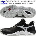 ミズノ MIZUNO メンズ レディース バレーボールシューズ ウエーブモーメンタム エリート V1GA251254