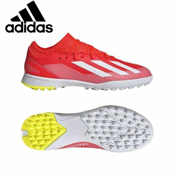 【全品ポイント10倍】アディダス adidas ジュニア サッカー トレーニングシューズ キッズ エックス クレイジーファスト LEAGUE TF IF0679のサムネイル