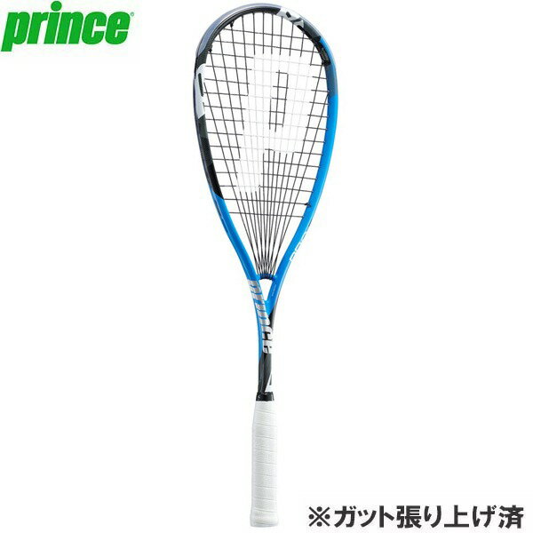 【全品ポイント3倍+最大700円OFFクーポン】プリンス prince 【ガット張り上げ済】 スカッシュ ラケット　プロ ビース…