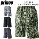 全品ポイント3倍+対象商品10％OFF プリンス prince メンズ テニス ウェア ストレッチ ハーフ パンツ ハイゲージストレッチタフタ素材 MS3201