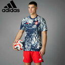 【全品ポイント3倍+対象商品10％OFF】アディダス adidas メンズ サッカーウエアー バイエルンミュンヘン 23-24 プレマッチシャツ IQ0614