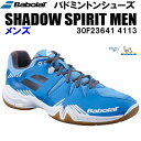 【全品ポイント2倍+5%OFFクーポン】バボラ BabolaT メンズ バドミントン シューズ シャドウスピリット SHADOW SPIRIT MEN 30F2...