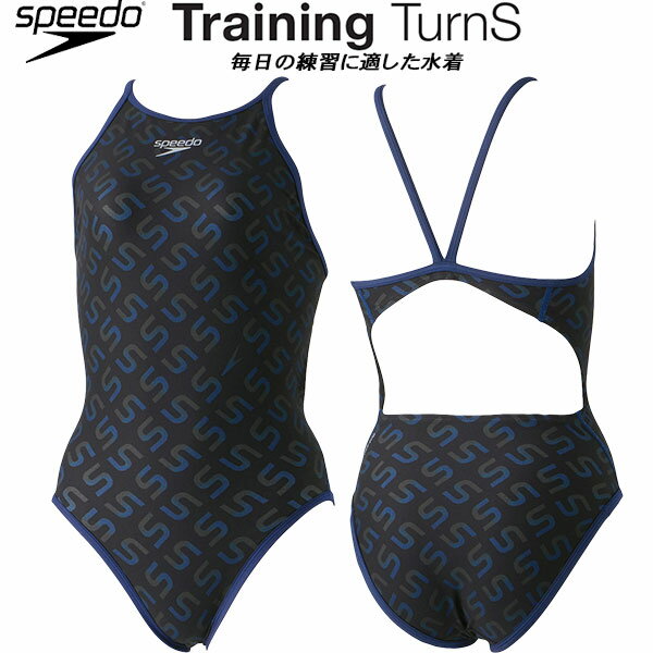 【全品ポイント3倍+3点以上で5%OFFクーポン】スピード speedo レディース 競泳水着 練習用 ワンピース ENDURANCE ECO STW02390 KB