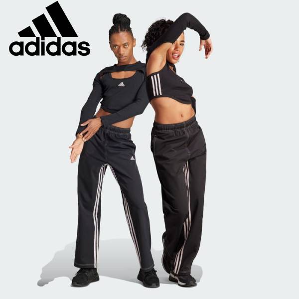 【全品ポイント3倍+3点以上で5%OFFクーポン】アディダス adidas レディース スポーツウエアー W DANCE ウーブンパンツ DTF64 IA3143