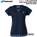 o{ Babolat ejXEFA fB[X sA V[gX[uVc PURE SHORT SLEEVE SHIRT BWG3378 NV00