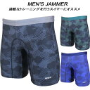 【全品ポイント2倍+5%OFFクーポン】H2OFIT メンズ 競泳水着 練習用 JAMMER ハーフスパッツ H2-J030724