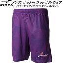 【全品ポイント3倍+最大1000円OFFクーポン】フィンタ FINTA メンズ サッカー フットサル GDZグラフィクプラクティスパンツ FT4110 8100