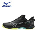 【全品ポイント3倍+最大1000円OFFクーポン】ミズノ MIZUNO テニスシューズメンズ レディース WAVE EXCEED 5 SW AC 61GA231...