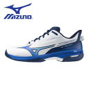 【全品ポイント3倍+最大1000円OFFクーポン】ミズノ MIZUNO テニスシューズ メンズ レディース ウエーブエクシード5 WIDE AC WAVE EX...