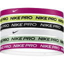 【10,000円以上で使える600円OFFクーポン】ナイキ NIKE スポーツアクセサリー プリンテッドヘッドバンド 6本パック BN2072 613
