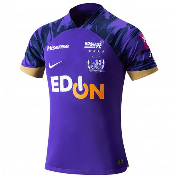 【全品ポイント3倍+最大2000円OFFクーポン】ナイキ NIKE メンズ レディース サッカーウエアー サンフレッチェ広島 2024 ホーム 半袖レプリカユニ...