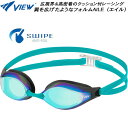 【全品ポイント3倍+最大1500円OFFクーポン】ビュー VIEW クッション ミラーゴーグル SWIPE搭載 レーシング AILE V240SAM BLEM(4)