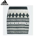【スグに使える全品10%OFFクーポン】アディダス adidas レディース ゴルフウエアー ヒストリカルパターン ニットスカート HC3787