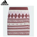 【スグに使える全品10%OFFクーポン】アディダス adidas レディース ゴルフウエアー ヒストリカルパターン ニットスカート HC3789