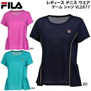 【全品ポイント3倍+最大999円OFFクーポン】フィラ FILA レディース テニス ウエア ゲーム シャツ VL2877