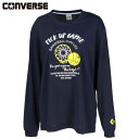 【全品ポイント2倍+最大1500円OFFクーポン】コンバース CONVERSE バスケットボールウェア レディース ガールズプリントロングスリーブシャツ CB3...