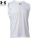 【全品ポイント3倍&3%OFFクーポン】アンダーアーマー UNDERARMOUR メンズ トレーニングウェア UAチーム スリーブレス シャツ 1375589 100