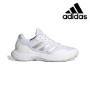 【全品ポイント2倍+最大1500円OFFクーポン】アディダス adidas テニスシューズ レディース GAMECOURT 2.0 HQ8476 オールコート用