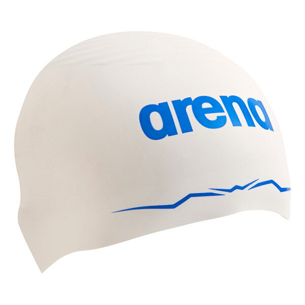 【最大10％OFFクーポン】 アリーナ ARENA トップレーシング ジュニア シリコンキャップ（AQUAFORCE WAVE CAP SOFT） ARN-0400J WHT