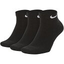 【全品ポイント2倍&最大1500円OFFクーポン】ナイキ NIKE 3Pソックス エブリデイ クッション ロー ソックス SX7670 010