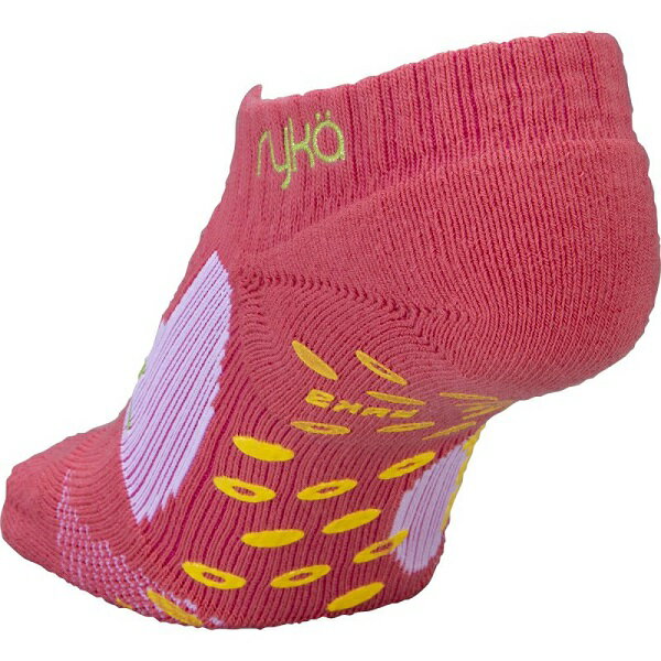 【全品ポイント2倍+300円OFFクーポン】ライカ ryka　フィットネス　足袋型 ソックス 靴下 すべり止め付き 6cm丈 RSOX6 PYG