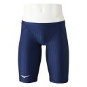 【全品ポイント3倍+最大999円OFFクーポン】ミズノ MIZUNO メンズ 競泳水着 国際水泳連盟承認 Stream ACE ハーフスパッツ N2MB0022...