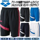 【全品ポイント5倍】アリーナ ARENA ウィンドハーフパンツ レギュラーシルエット プールサイドウェア ARN-6312P