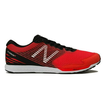 【P5倍+5%OFFクーポン】ニューバランス メンズ ランニング シューズ HANZO S M F2 RED/BLACK D MHANZST2D