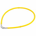 【10,000円以上で使える】600円OFFクーポンファイテン PHITEN RAKUWA 磁気 チタンネックレス S‐2 イエロー×クリア 55cm TG677354 YE/CA(4)