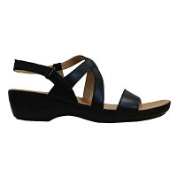 Drscohll ドクターショール レディース ウォーキング サンダル Scholl Comfort Crossed Belt Sandals 11103002 BLACK