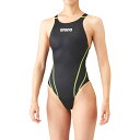 【全品ポイント2倍&最大1500円OFFクーポン】アリーナ ARENA ジュニア 競泳水着 国際水泳連盟承認 ワンピース アクアエクストリーム ガールズ/女の子 ARN-1021WJ BKYL
