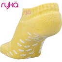 【全品ポイント2倍+最大1500円OFFクーポン】ライカ ryka レディース フィットネス ソックス 足袋型 靴下 すべり止め付き 6cm丈 RSOX6YLW...