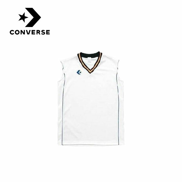 【全品ポイント3倍+最大600円OFFクーポン】コンバース CONVERSE ジュニア ガールズ バスケット ボール ウェア ゲーム シャツ ノースリーブ CB601701 1119