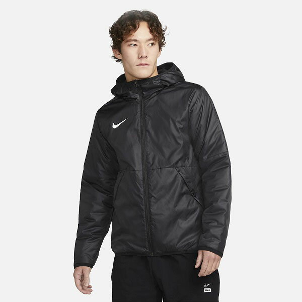 【全品ポイント3倍 最大700円OFFクーポン】ナイキ NIKE メンズ サッカー フットサル ウェア 中綿入り ジャケット サーマ レペル パーク CW6768 010